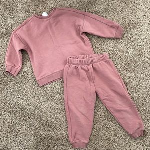 Zara sweatsuit